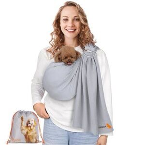 Dog Sling Hands free Carrier for Small Pets Up to 15lbs NEW